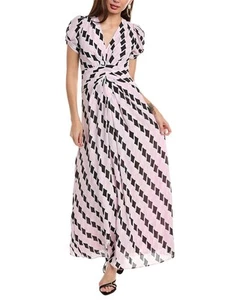 Diane Von Furstenberg Blair Maxi Dress Women's Pink 10 - Picture 1 of 3