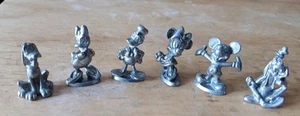 MONOPOLY 6 Mickey Mouse 75th Anniversary Collector's Edition Tokens Only No Game - Picture 1 of 3
