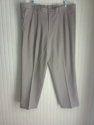 Dockers Pants Mens 42x30 Classic Fit Pleated Original Khaki Waistband Relaxed Fi - Image 1 of 4