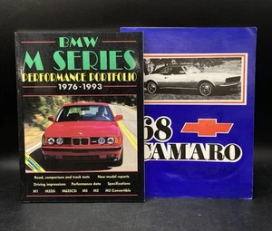 BMW M Series Performance 1976-1993 Brooklands R.M.Clarke & 68 Camaro Fact Sheet - Picture 1 of 11