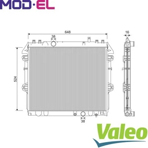 RADIATOR ENGINE COOLING 701345 FOR TOYOTA HILUX/VI/Pickup/VII 2KD-FTV 2.5L 4cyl - Picture 1 of 6
