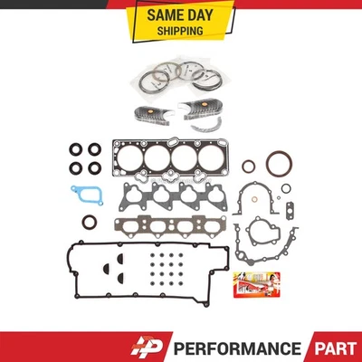 Juego completo de juntas rodamientos anillos aptos para 96-01 Hyundai Tiburon Elantra 1.8L 2.0L Foto 1 de 4
