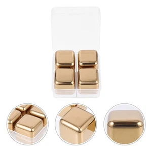 Stainless Steel Ice Cubes for Chiller Reusable Metal Chilling Spheres - Picture 1 of 13