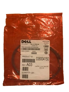 Câble patch optique Dell CBL-LC-OM4-2M Jumper, LC(D), 2mm ZIP OM4, 2M / 038004150 - Photo 1/4
