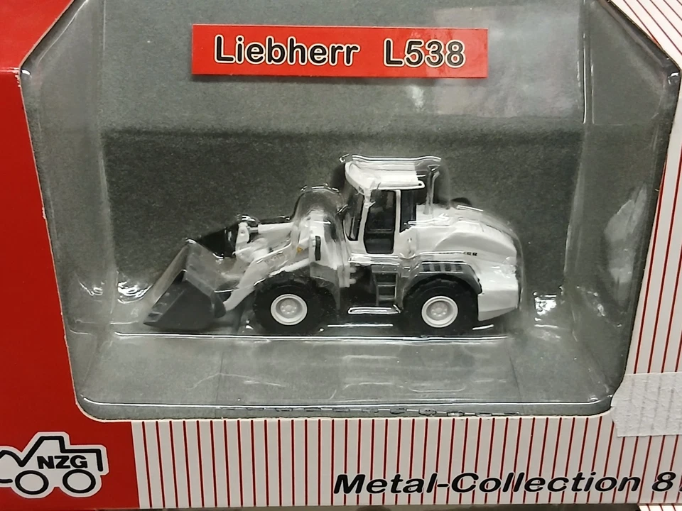 NZG 508/01 Liebherr L538 bianco  1/87 - Immagine 1 di 1