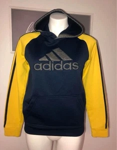 adidas hoodie climawarm kids large 14/16 Excellent condition - Picture 1 of 7