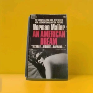 An American Dream Norman Mailer 1966 Paperback Dell 1st Colored Edge - Picture 1 of 8