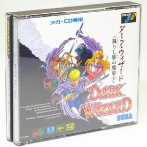 DARK WIZARD Sega MEGA CD Japan Import MD MCD DRIVE GENESIS Simulation NTSC-J - Picture 1 of 2