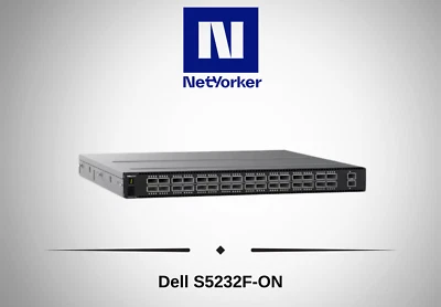 Dell S5232F-ON 32-Ports QSFP28 Layer 3 Managed Network Switch-Same Day Shipping - Image 1 of 4