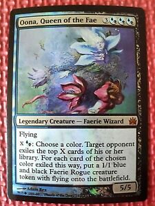 MtG Foil OONA, QUEEN OF THE FAE 8/15 From the Vault: Legends V11 WORLDWIDE NM+
