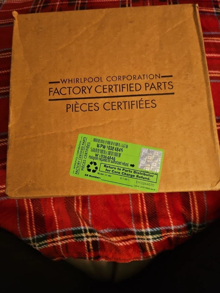 W10384846 GENUINE OEM Whirlpool Washer Control Board -----------------(B69) - Image 1 of 1