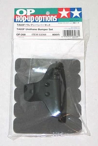 TAMIYA HOP-UP OPTIONS 53268 TA03F OP-268 URETHANE BUMPER SET NEW MIP! - Picture 1 of 1