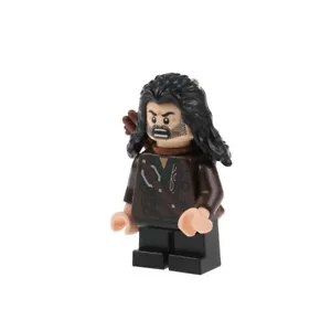 1X Lego Minifigure Hobbit Dwarf Kili Double Head Arrow Quiver Hair 79001 LOR037 - Picture 1 of 2