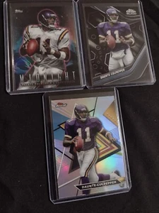Daunte Culpepper Topps Composite 3 Card Lot Minnesota Vikings Football Cards... - Picture 1 of 5