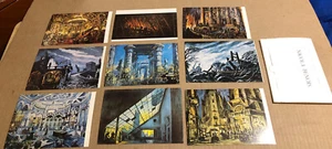 Lote de 9 postales de colección de los años 80 - Nicola Benois, escenógrafo LaScala - sin publicar - Imagen 1 de 10