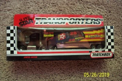 Davey Allison #28 Diecast Mini Truck Transporter - NIP - Image 1 of 2