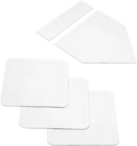 GoSports Béisbol y Softbol Juego Base de 5 Piezas - Campo de Goma Talla Única, Blanco - Imagen 1 de 6