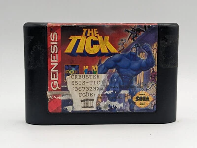 The Tick Sega genesis Cartridge Only Tested Working - Image 1 of 3