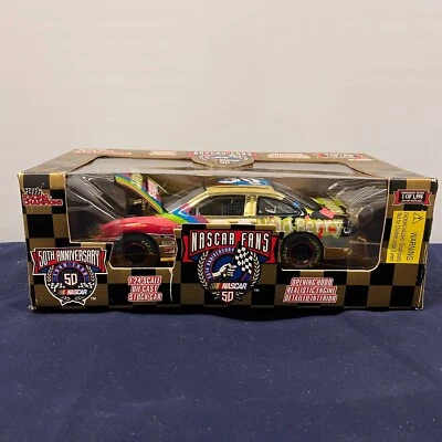 Racing Champions Nascar Diecast 1:24 scale Anniversary Ernie Irvan 36 Skittles - Image 1 of 4