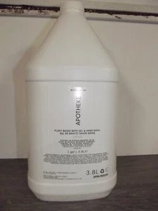 Apotheke Canvas Bath Gel/Hand Wash Gallon Plant Based HTF! - Picture 1 of 3