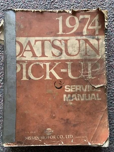 Datsun Service Manual, 1974 Pickup, 620 - Picture 1 of 1