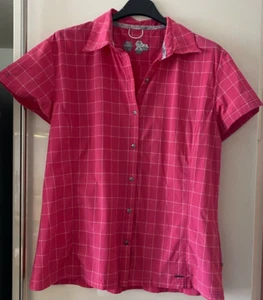 Mc Kinley DRY PLUS Outdoor Bluse Gr. 38 - 40 - kurzarm Trekking Bluse -wie neu - Bild 1 von 6