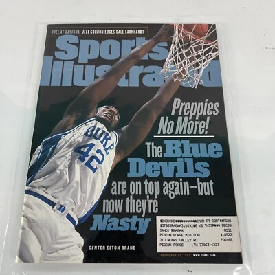 SPORTS ILLUSTRATED 1999 DUKE BLUE DEVILS - MARCA ELTON - 22 DE FEBRERO DE 1999 Foto 1 de 4