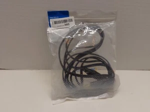 Cable macho XLR a doble RCA macho en negro 10 pies, 50067-BLK-10 nuevo ver descripción - Imagen 1 de 5