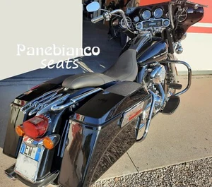 SELLA SEAT SITZBANK siège PANEBIANCO ELECTRA GLIDE ROAD GLIDE 1450-1584 99-07 - Picture 1 of 2