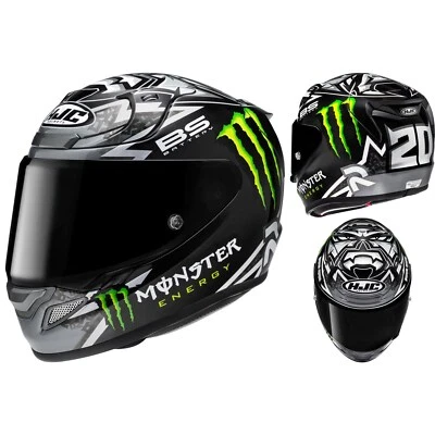 HJC RPHA 12 Quartararo Black Motorrad Helm Integralhelm inkl. Pinlock®-Scheibe - Bild 1 von 4