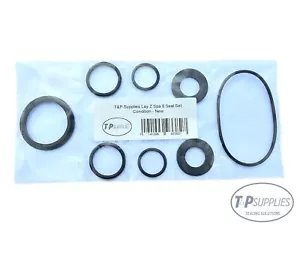 Lay Z Lazy Spa Rubber Seal Set A+B/C plus Pump O Rings 8 seals Fits All Airjets - Picture 1 of 6