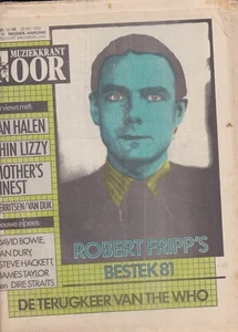 Muziekkrant Oor -Nr 11 Mei 1979 Met Robert Fripps - Imagen 1 de 1