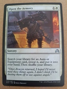 MTG Shadows over Innistrad #32 Open the Armory Uncommon - LP - Bild 1 von 2