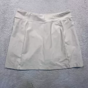 Gonna pantaloncino donna Lady Hagen golf tennis pickleball piccola marrone elasticizzato beige - Foto 1 di 9