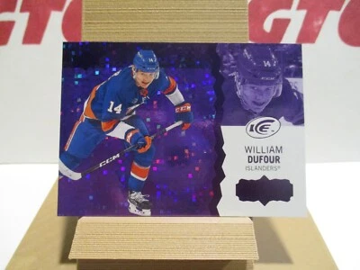 2023-24 Upper Deck Ice Purple William Dufour RC Rookie Cad #112 - Image 1 of 2