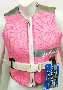 $125 Womens Jet Pilot by Body Glove LUXE Comp Vest Water Ski Jacket Ladies Pink - Picture 1 of 5