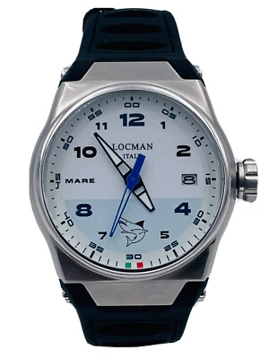 Reloj Locman Mare 557WK/398 44Mm Wr100M Titanio/Caucho Descuento Nuevo Foto 1 de 4