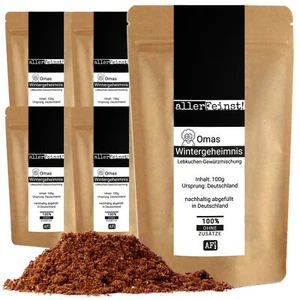 5 x 100g - Omas Wintergeheimnis Lebkuchengewürz – Lebkuchengewürzmischung - Bild 1 von 7