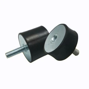 M8x23mm Rubber Shock Mounts Dia 25/30/40mm Anti Vibration Bobbin Isolator Damper - Picture 1 of 8