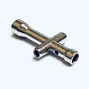 Tensor cruzado de tuerca de rueda llave de caja 4, 5, 5,5, 7 mm para coches de radiocontrol Tamiya/HPI/Traxxas - Imagen 1 de 8