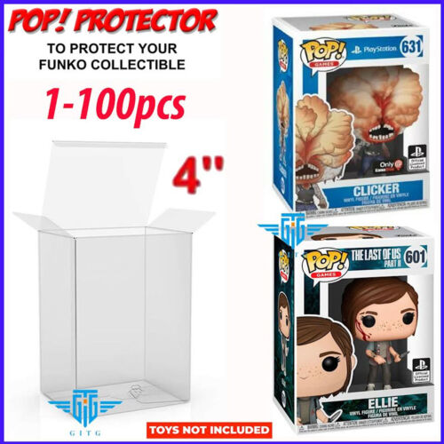 Lot 5 20 50 100 For Funko Pop Protector Case 4" inch Vinyl Figures Collectibles