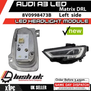 1X AUDI A3 S3 8V LED MATRIX HEADLIGHT DRL Turn MODULE 8V0998473B Left Side UK - Picture 1 of 3