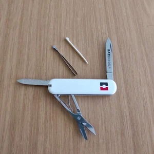 Victorinox Schweizer Ambassador Taschenmesser - Werbung - Weiß - 74mm. - Bild 1 von 6