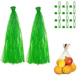100Pcs Egg Hatching Bags Strong Stretchable Plastic 15 Inch Mesh Bag Reusable fo - Picture 1 of 8