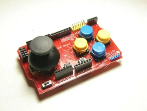 Arduino Joystick Shield Erweiterungsplatine analoge Tastatur- und Mausfunktion - Bild 1 von 4