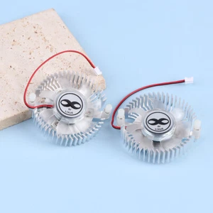 DC 5V Aluminum Heatsink With Fan CPU Graphics Heatsink For XH2.0 Interface Fans - Photo 1/12
