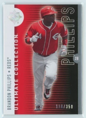 2008 Ultimate Collection #36 Brandon Phillips /350 - Image 1 of 2