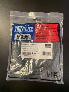 Tripp Lite High Speed HDMI Cable - 3ft Model# P568-003 New - Picture 1 of 1