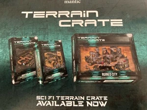 Terrain Crate - Juegos de cajas de ciencia ficción, paisajes de 28 mm de Mantic Games - Imagen 1 de 32