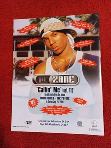 LIL' ZANE - 2000 US Full-Page Ad 'Callin' Me' Single Release (HITS Magazine) - Bild 1 von 5